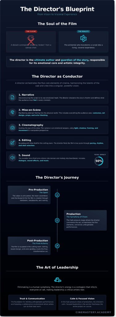 Directing vision for tracking shots