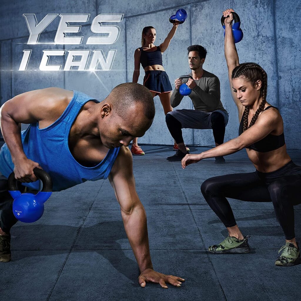 Yes4All Vinyl Coated Kettlebell