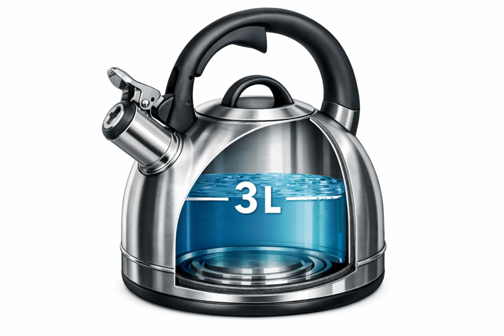 GGC 3L tea kettle for stove top