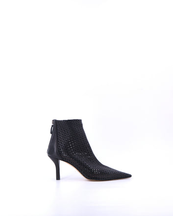 Stivaletti donna pelle marrone tacco alto - detail - Stelio Malori
