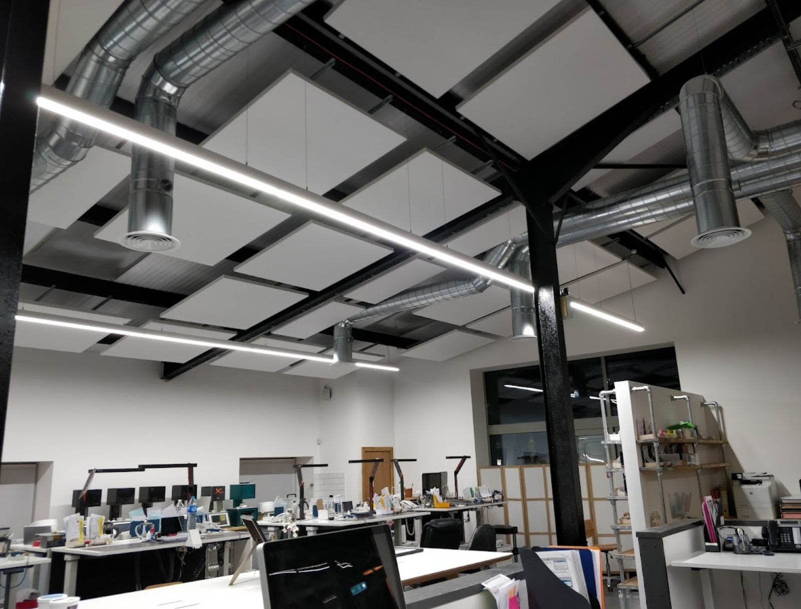Acoustic Ceiling Panels for Village Halls