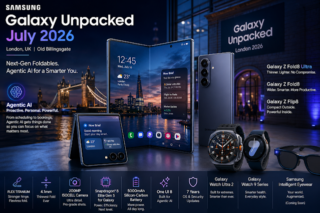 Samsung Galaxy Z Fold8 Ultra Unpacked 2026