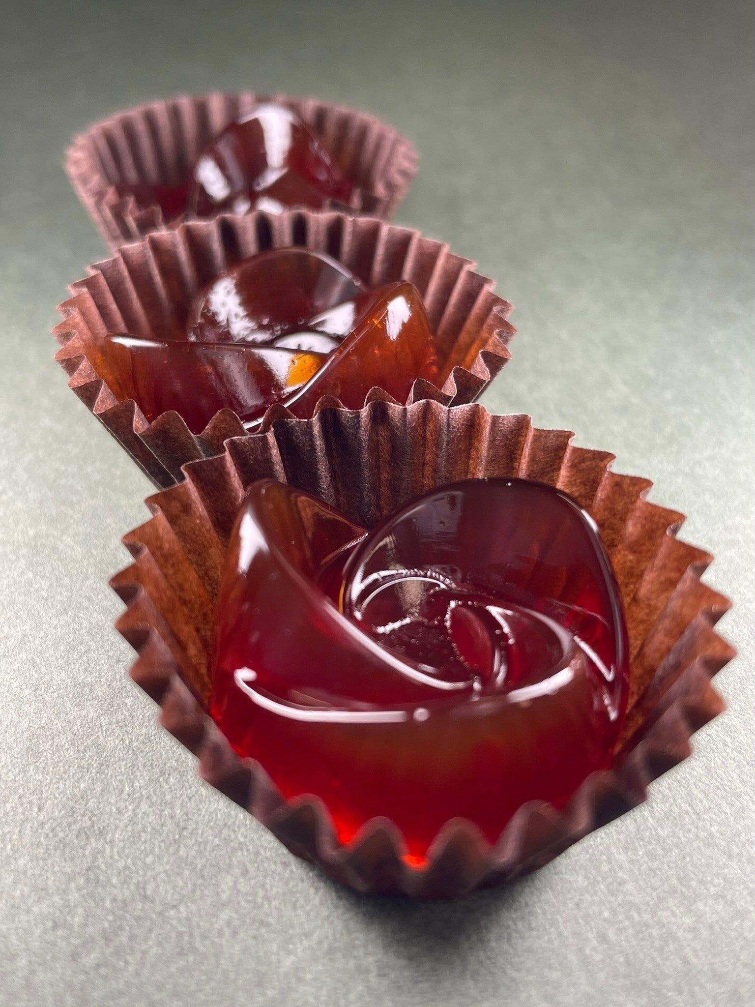 Sugar-free fruit jellies