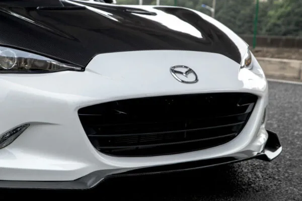 ND Miata front lip installed on track
