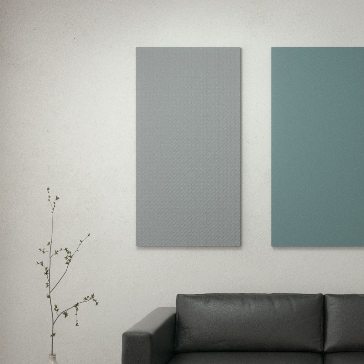 SilentSpace Rectangle Panels installed on wall