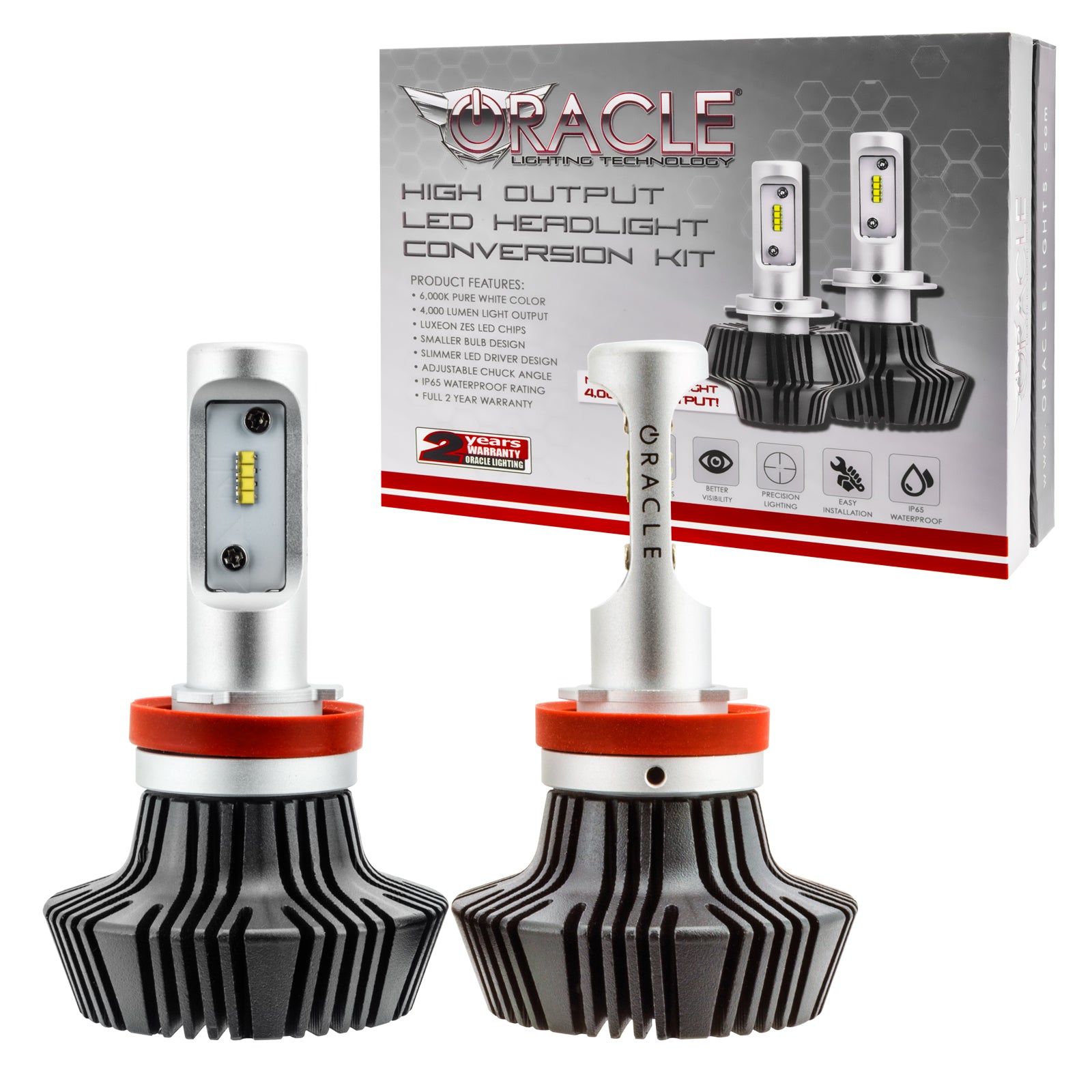 Oracle 5235-001 LED headlight bulb pair