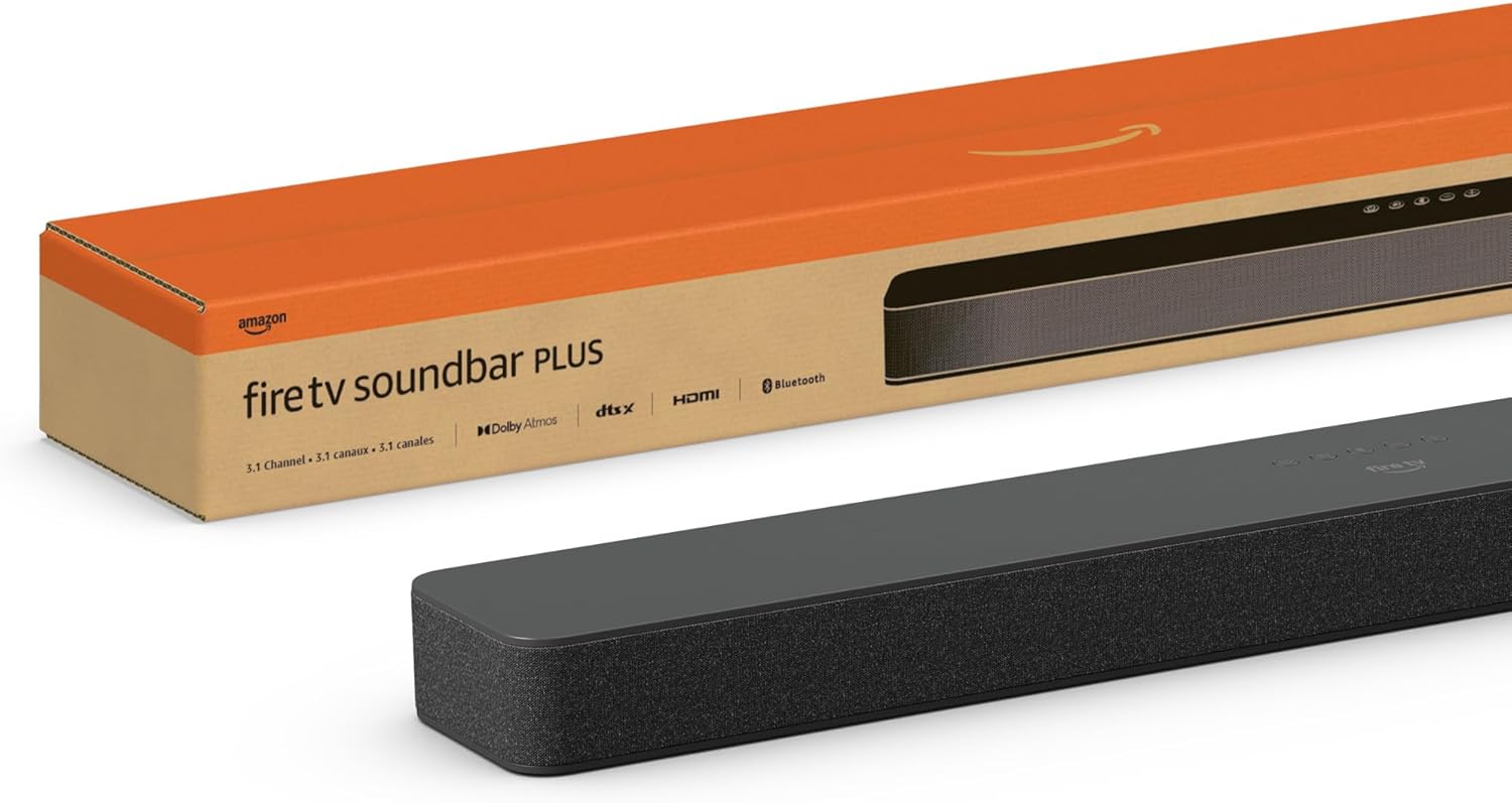Amazon Fire TV Soundbar Plus Subwoofer