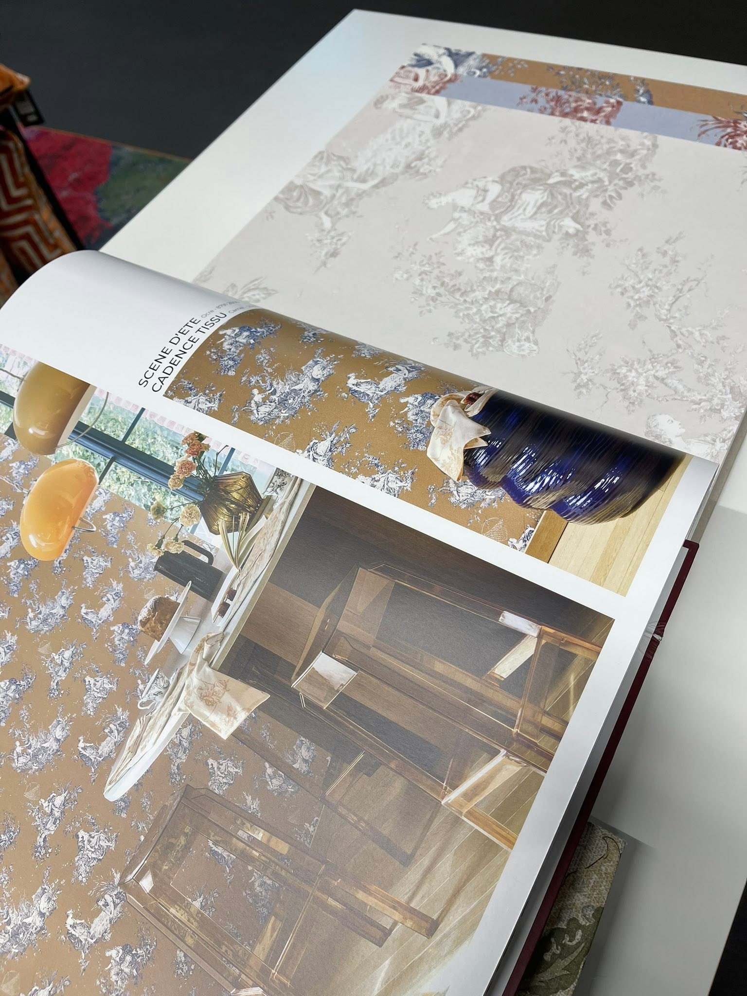 Interior design inspiration with wallpaper