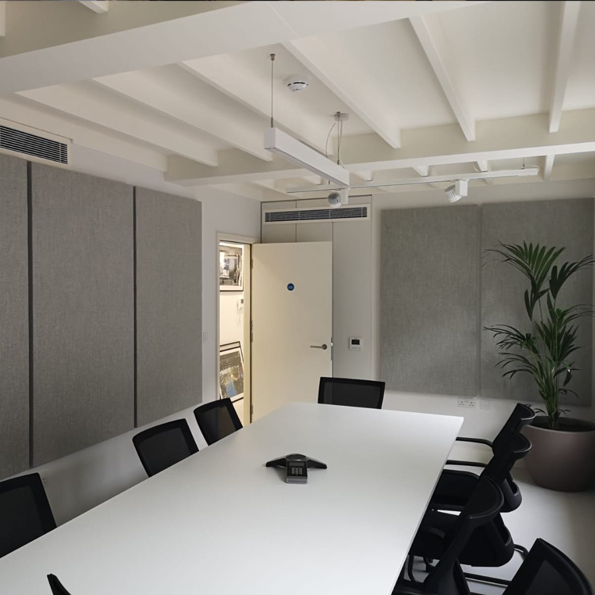 SilentSpace Rectangle Panels wall arrangement