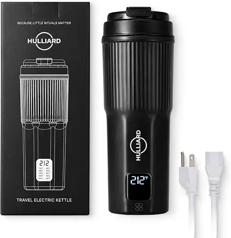 Compact electric kettle for travel