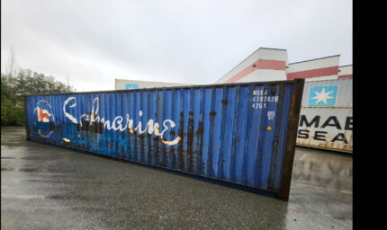 40ft High Cube Container - Side View