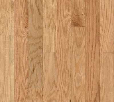 Prefinished Red Oak close up