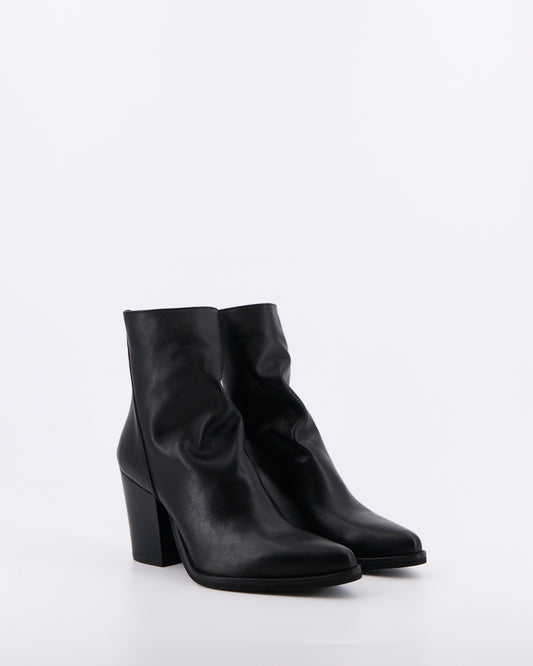 Texano Donna Lux Nero - Made in Italy Stelio Malori