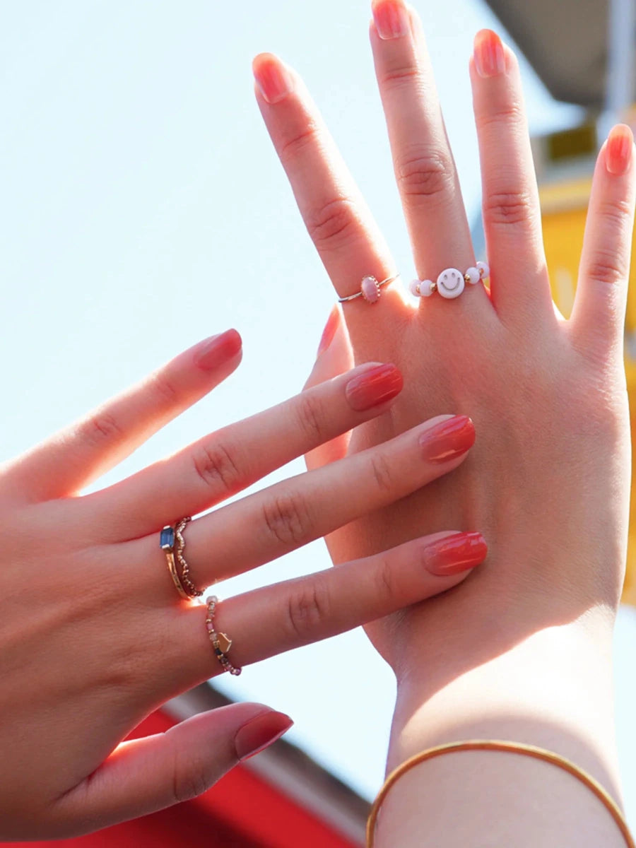 Hey, You're My Sunshine warm gel nail stickers