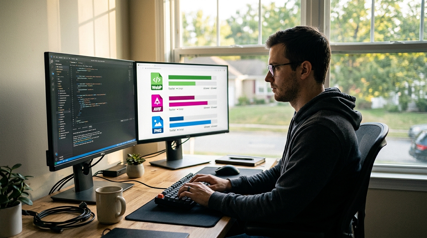WebP vs AVIF vs PNG: the 2026 page speed verdict
