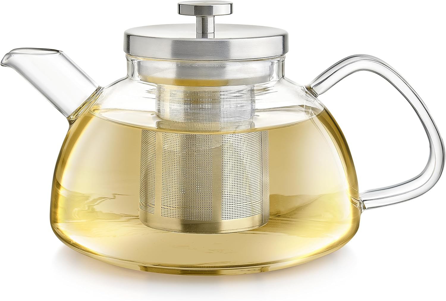 Glass kettle for tea and water