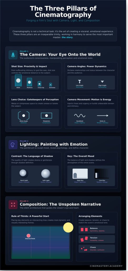 Cinematography craft for tracking shots