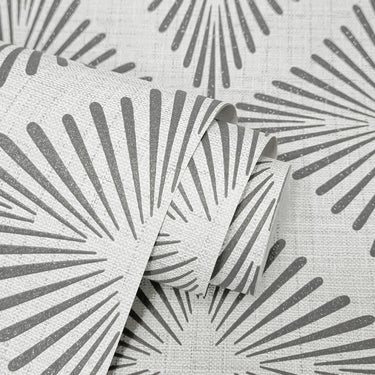 Denver Grey Curved Wallpaper