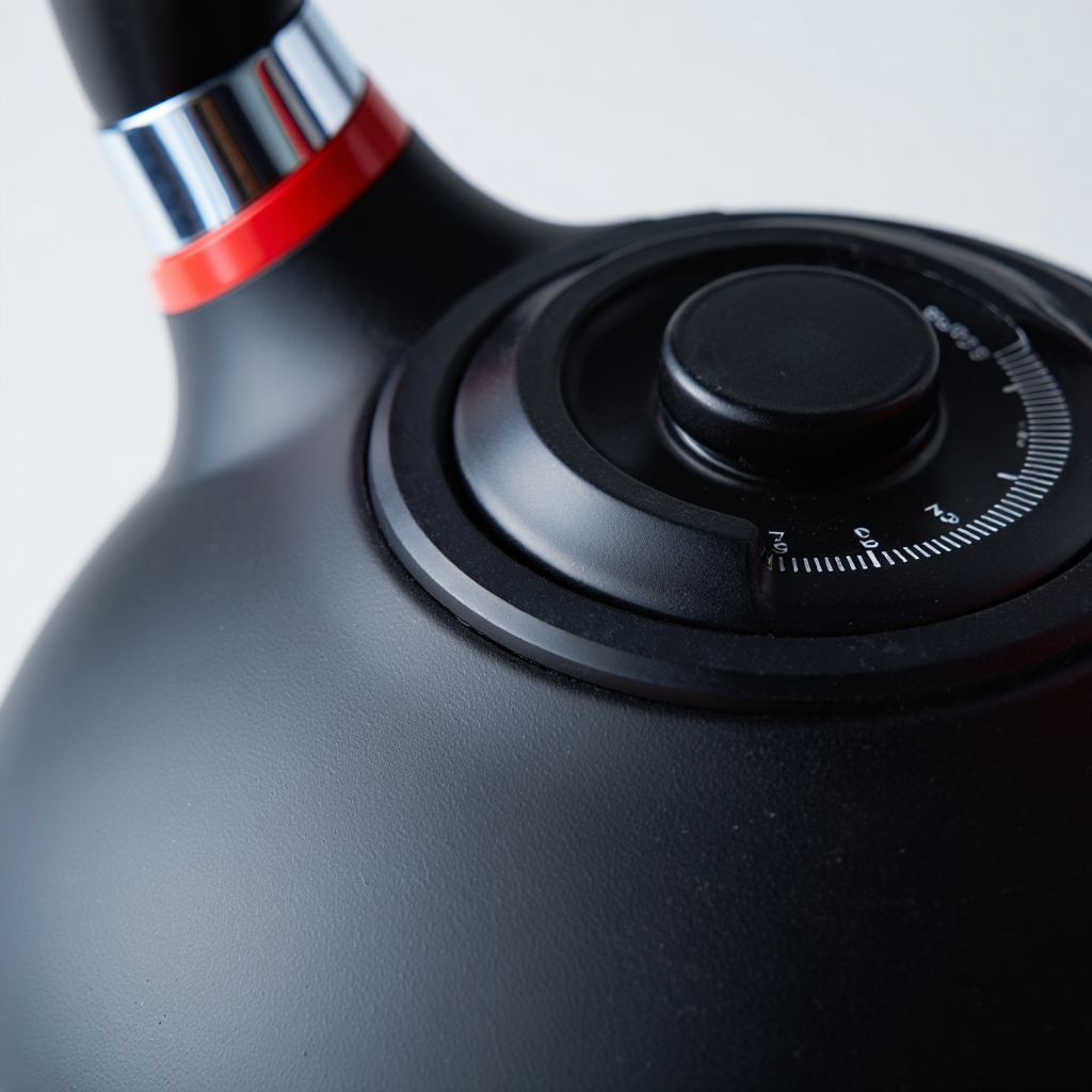 Adjustable kettlebell with a numbered dial