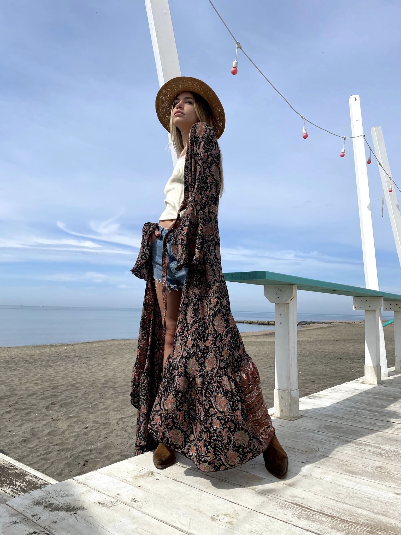 Abiti boho lunghi donna - capsule wardrobe boho estate