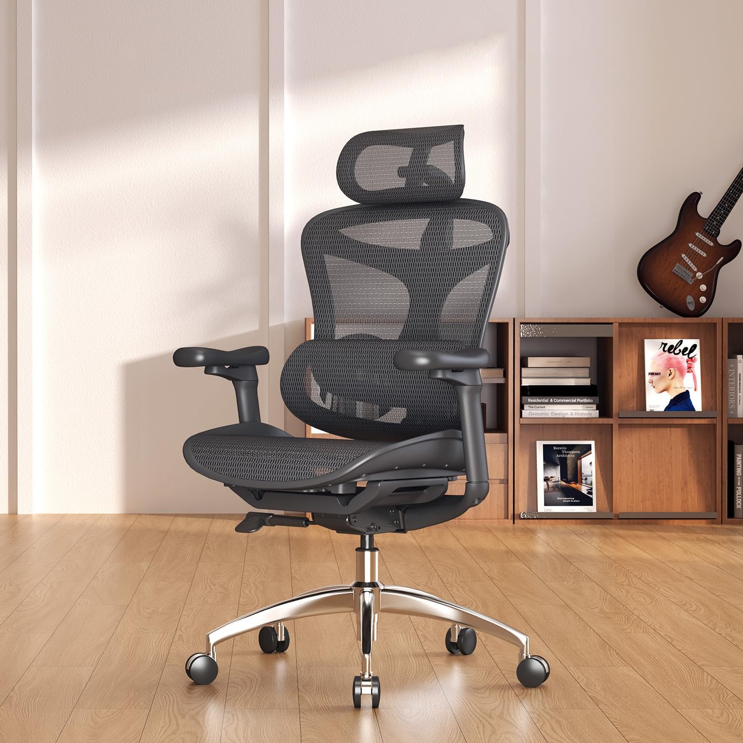 Sihoo chair comparison image for long shift support