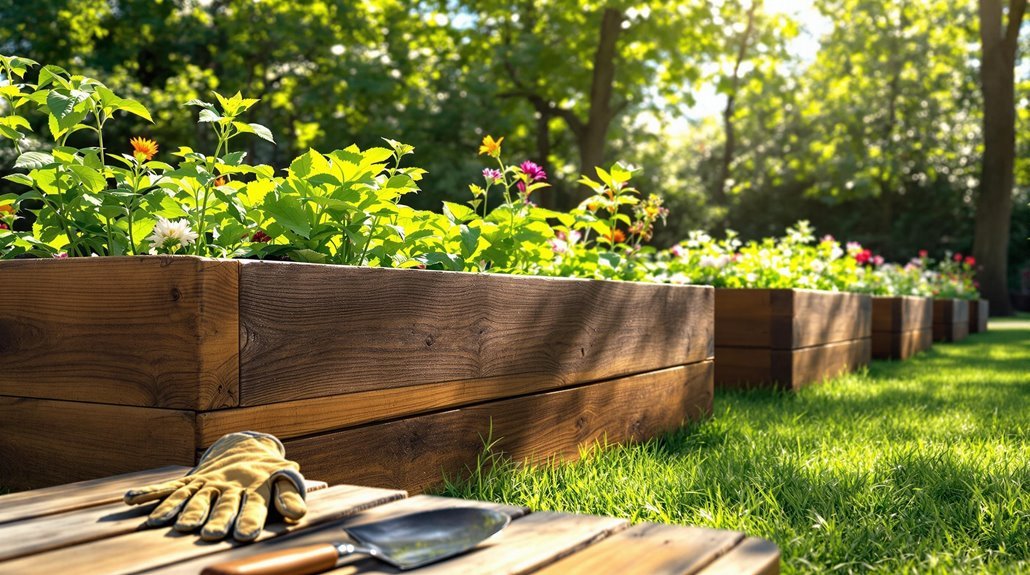 DIY raised garden bed build