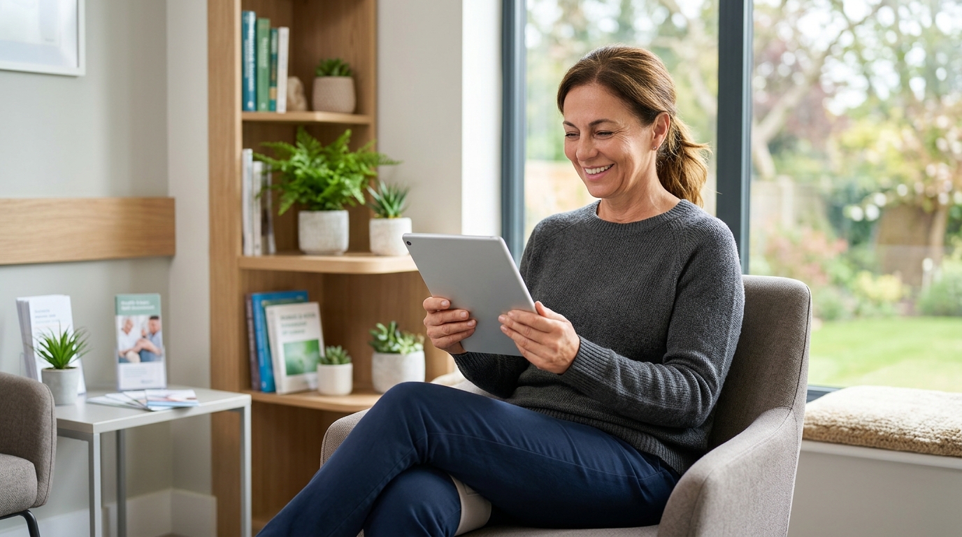 Landing page illustration