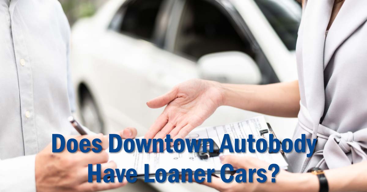 Free loaner cars during auto body repair Rohnert Park