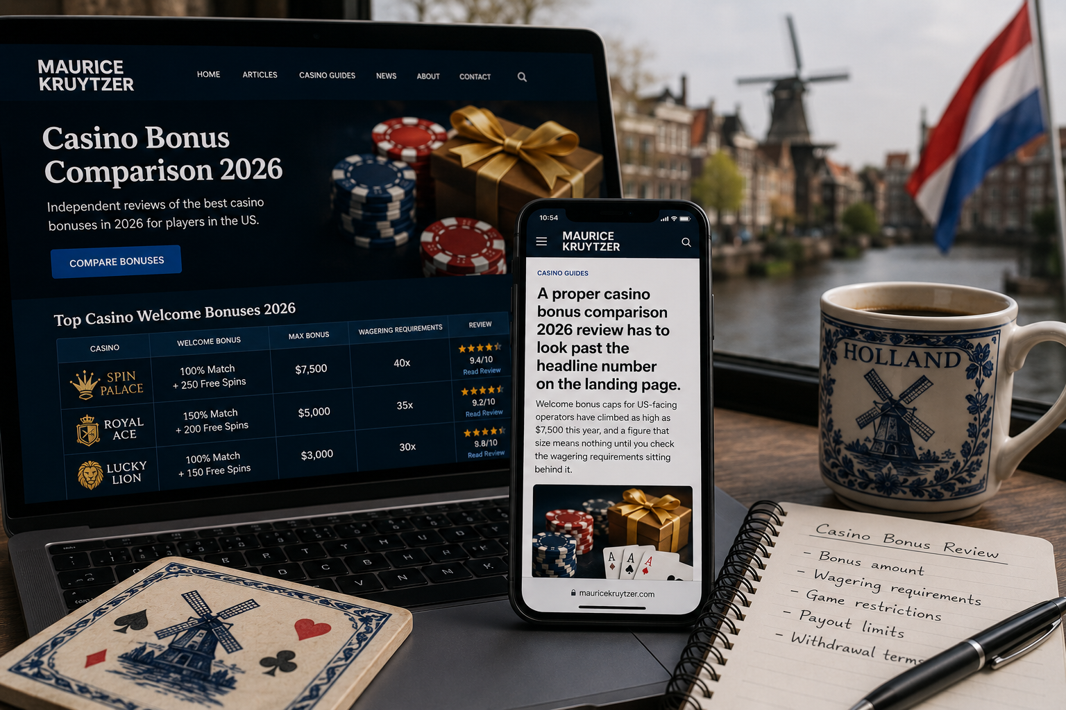 Dutch Casino Bonus Comparison