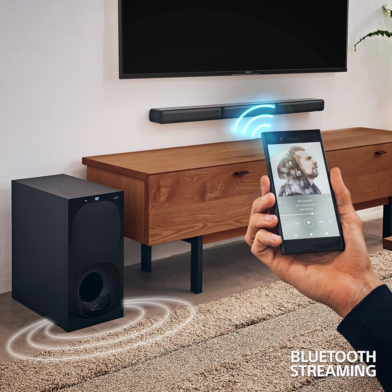 Sony Home Theatre 5.1 Sound Bar system with wireless subwoofer and rear speakers