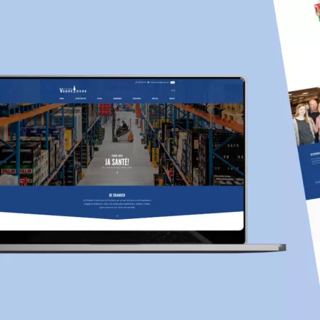 Websiteontwerp Dranken Vandewoude