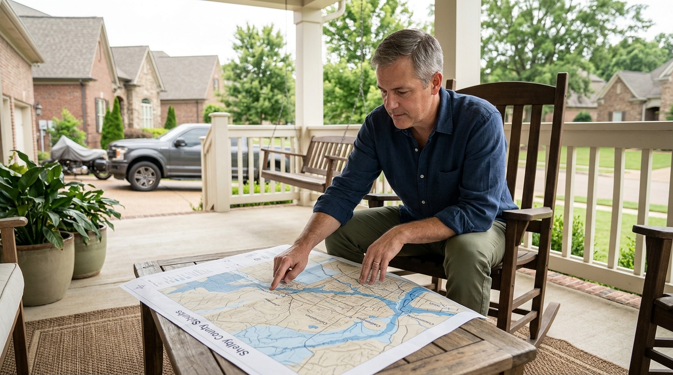 surprising truth about flood zones Shelby County suburbs Tennessee - Thompson Insurance Agency