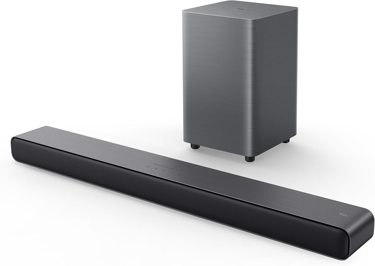 TCL S55h 2.1 Sound Bar, wireless subwoofer bundle