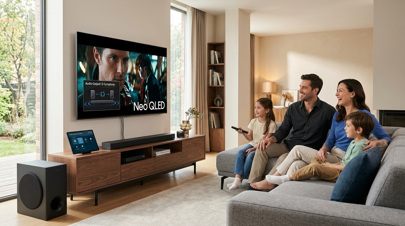 Samsung Q-Series Soundbar Ecosystem