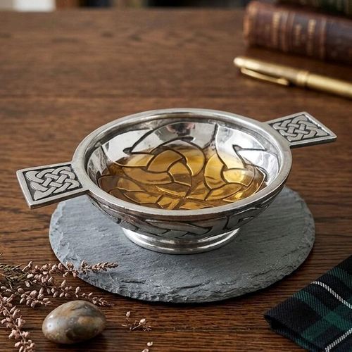 Celtic Knot Quaich Bowl - Large