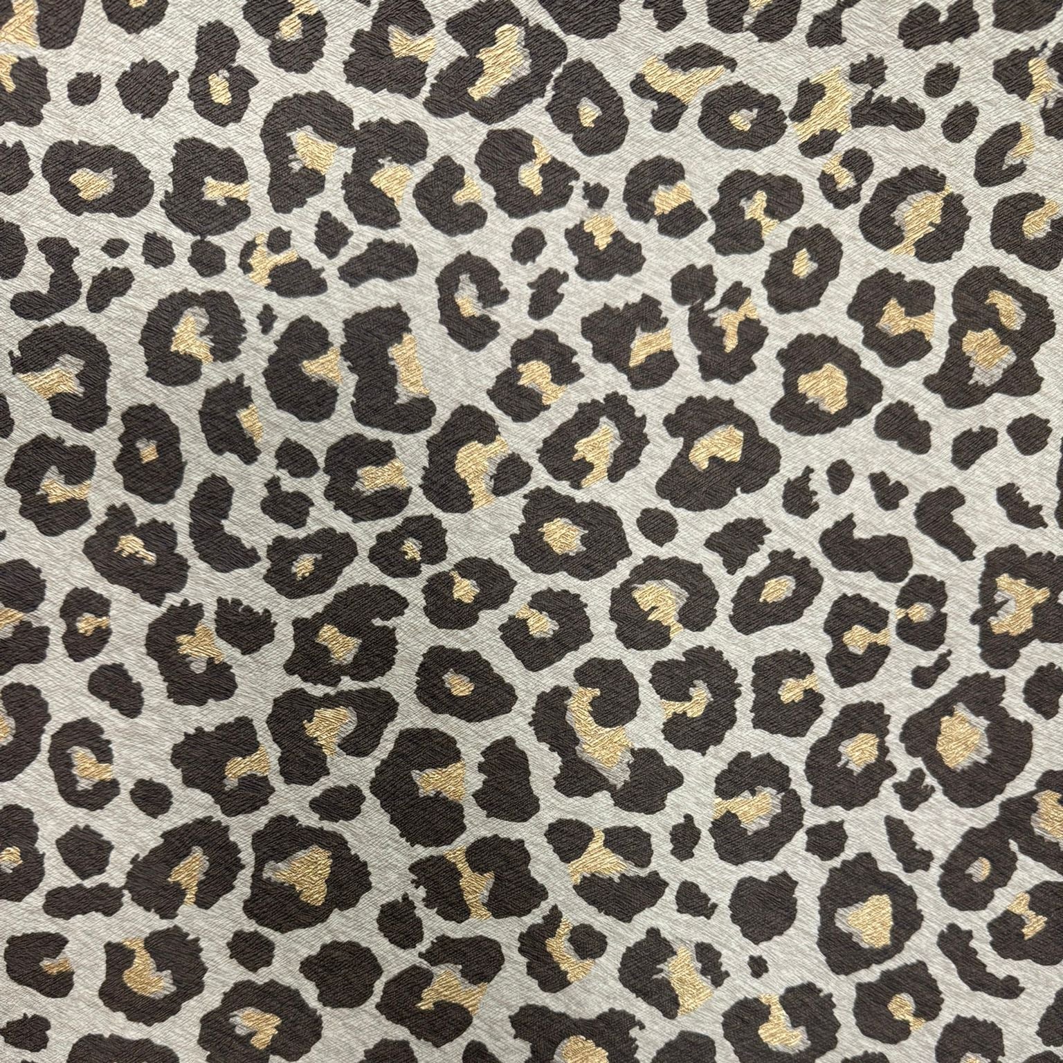 Paul Moneypenny Leopard Chocolate & Gold Wallpaper