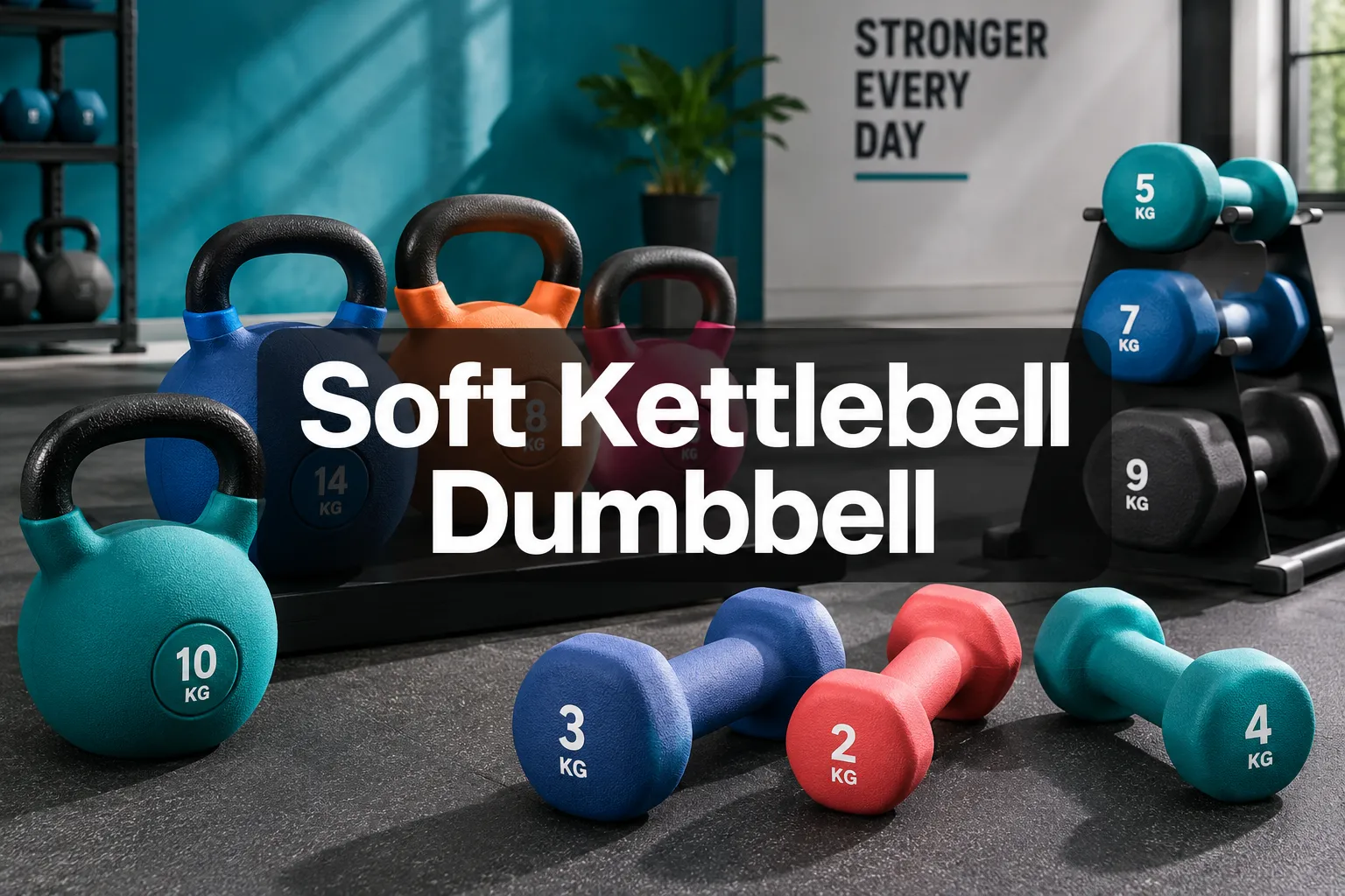 Soft Kettlebell Dumbbell guide cover