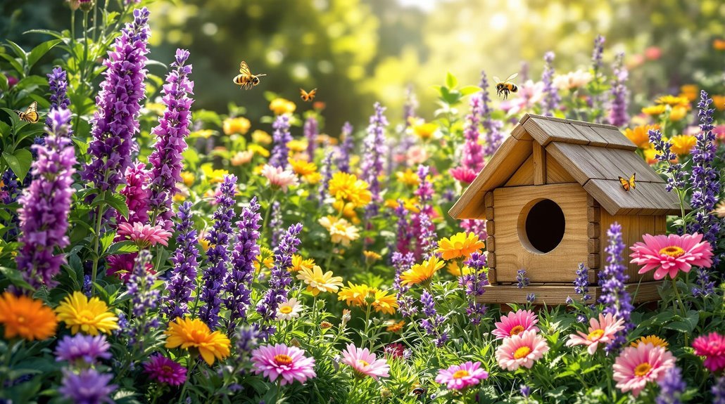 Encourage helpful garden insects