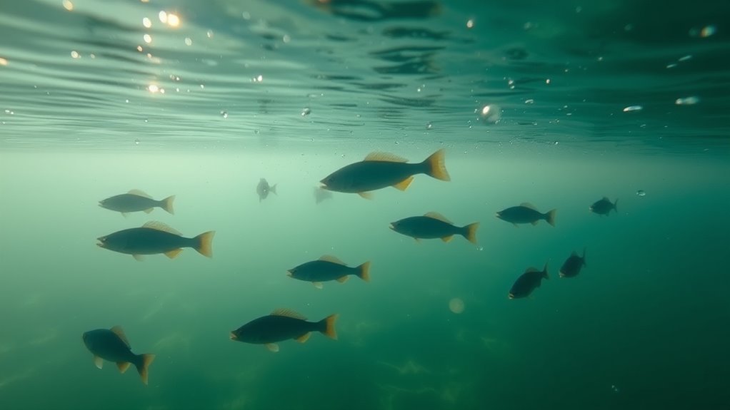 Clear water ambush tactics visibility driven lure choices