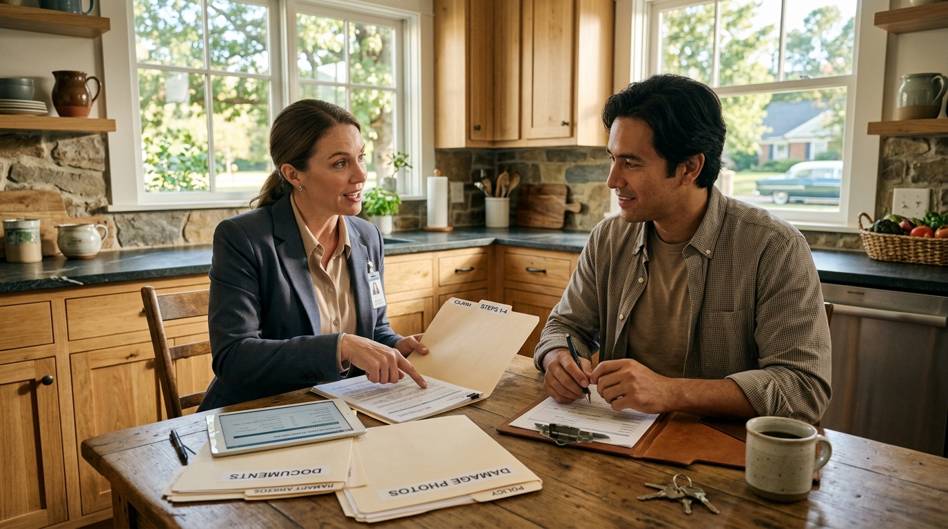 step two document everything before touch Tennessee - Thompson Insurance Agency