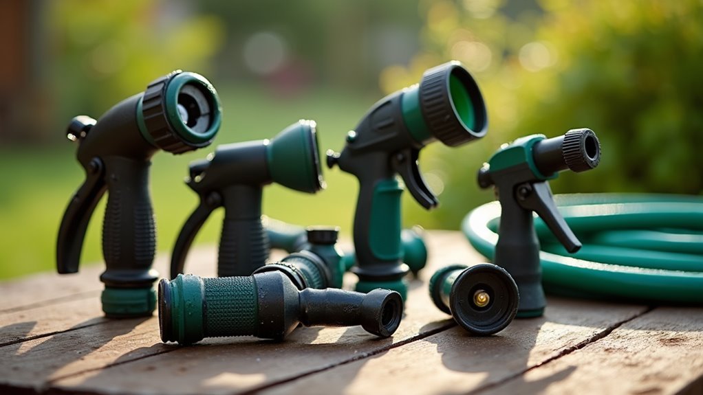 Durable and comfortable garden hose nozzle options