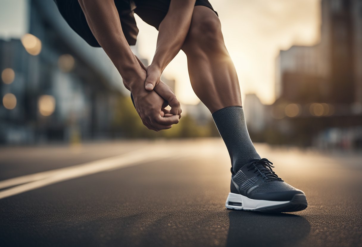 Traumatic knee injury image