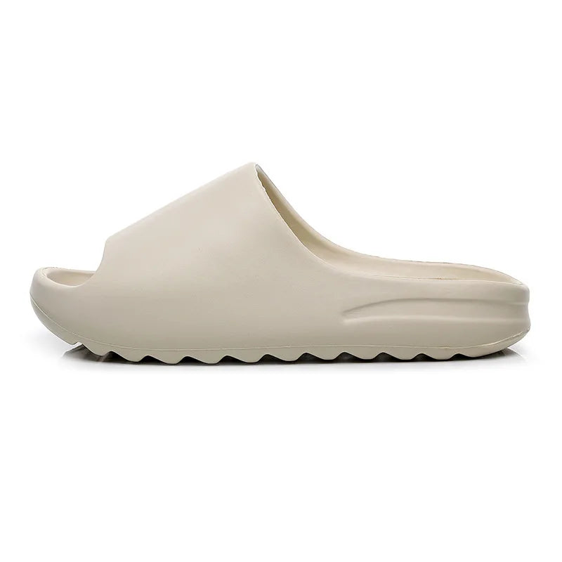 Chanclas de piscina hombre blancas