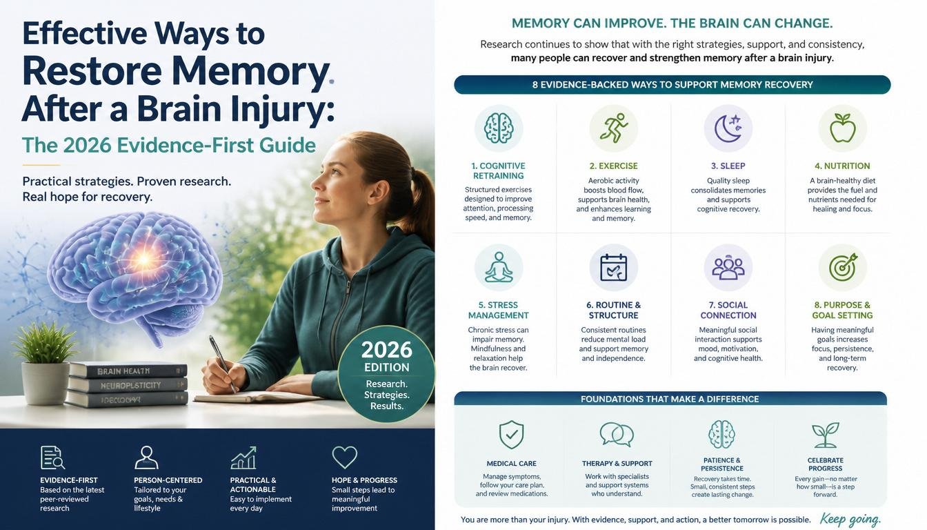 Effective Ways to Restore Memory After a Brain Injury