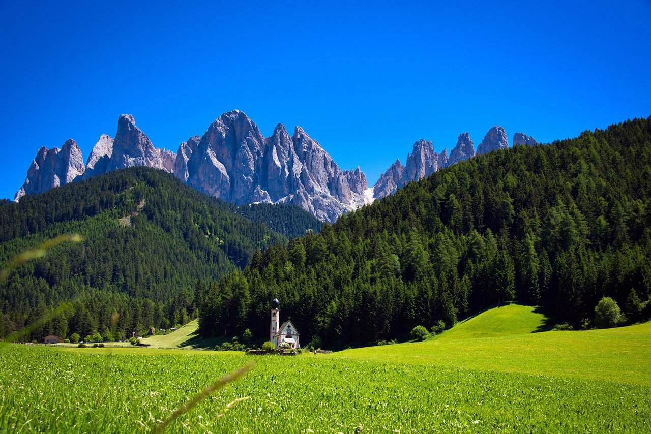 Val di Funes in the Dolomites