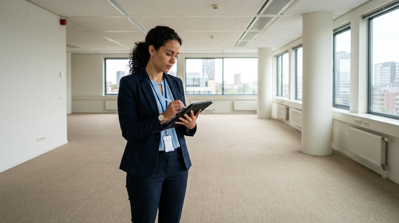 Illustratie bedrijfsontruiming VvE Amsterdam