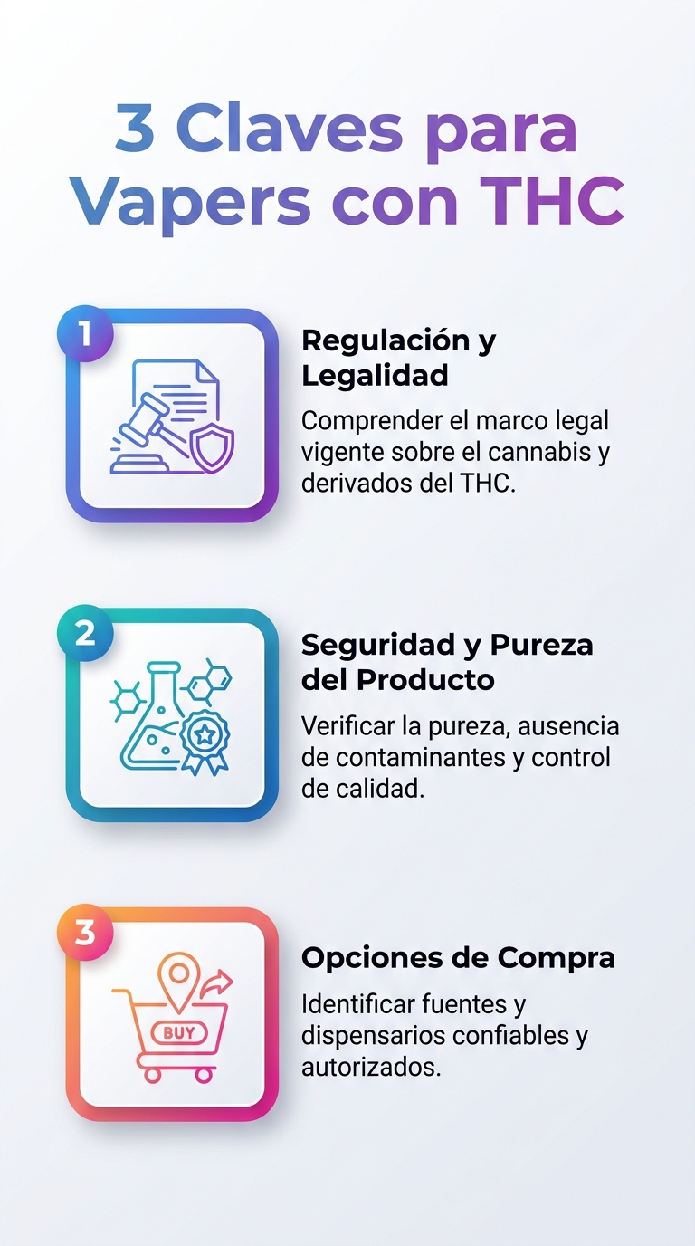 Infografía: 3 claves para vapers con THC (vaper thc, vape de thc, comprar, vaper con thc, vape thc España)