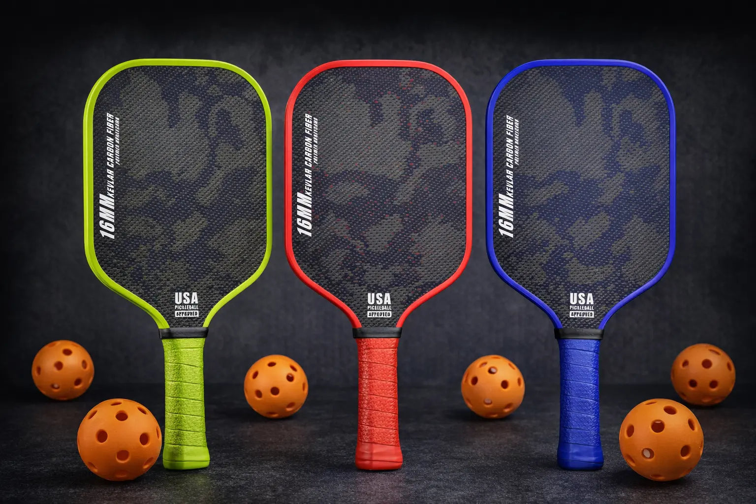 Kevlar pickleball paddle collection
