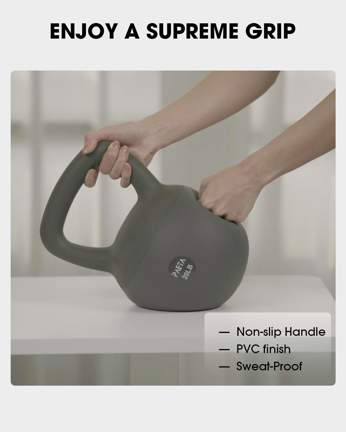 Kettlebell example for comparing shape and handle fit