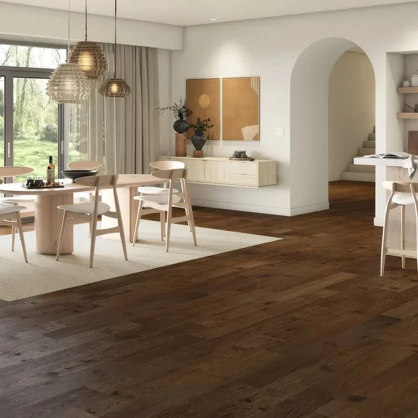 Duet Rhett's Desire engineered hardwood flooring room scene
